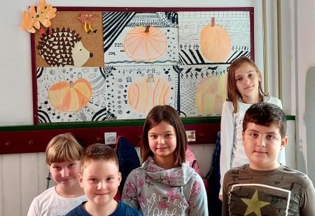 Četrtošolci in buče